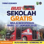 Bus Sekolah Gratis Gombong–Kebumen: Hadir untuk Pendidikan yang Lebih Mudah
