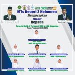 MTsN 2 Kebumen Antar Peserta Didik ke Sekolah Favorit