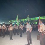 Kemah Bakti Penerimaan Tamu Penggalang MTsN 6 Kebumen